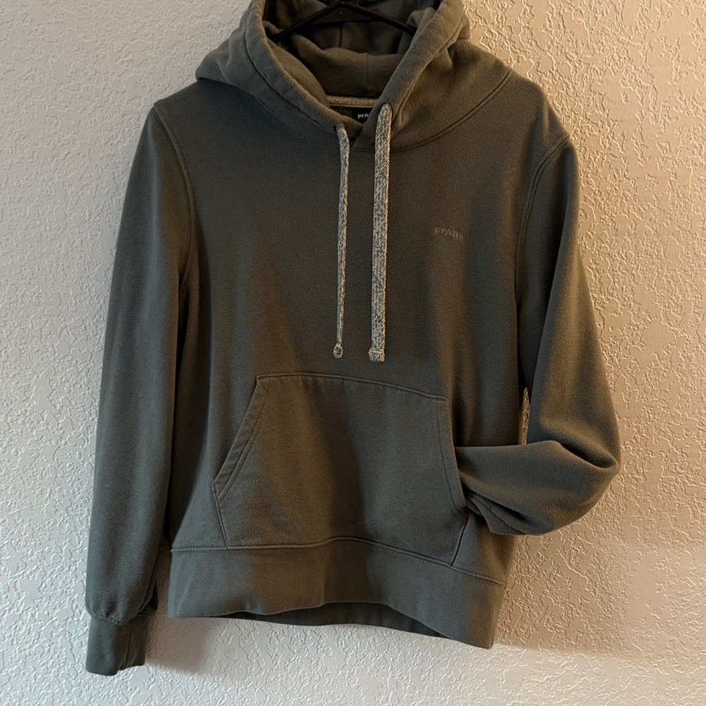 Prana Women’s Olive Green Crop Hoodie
